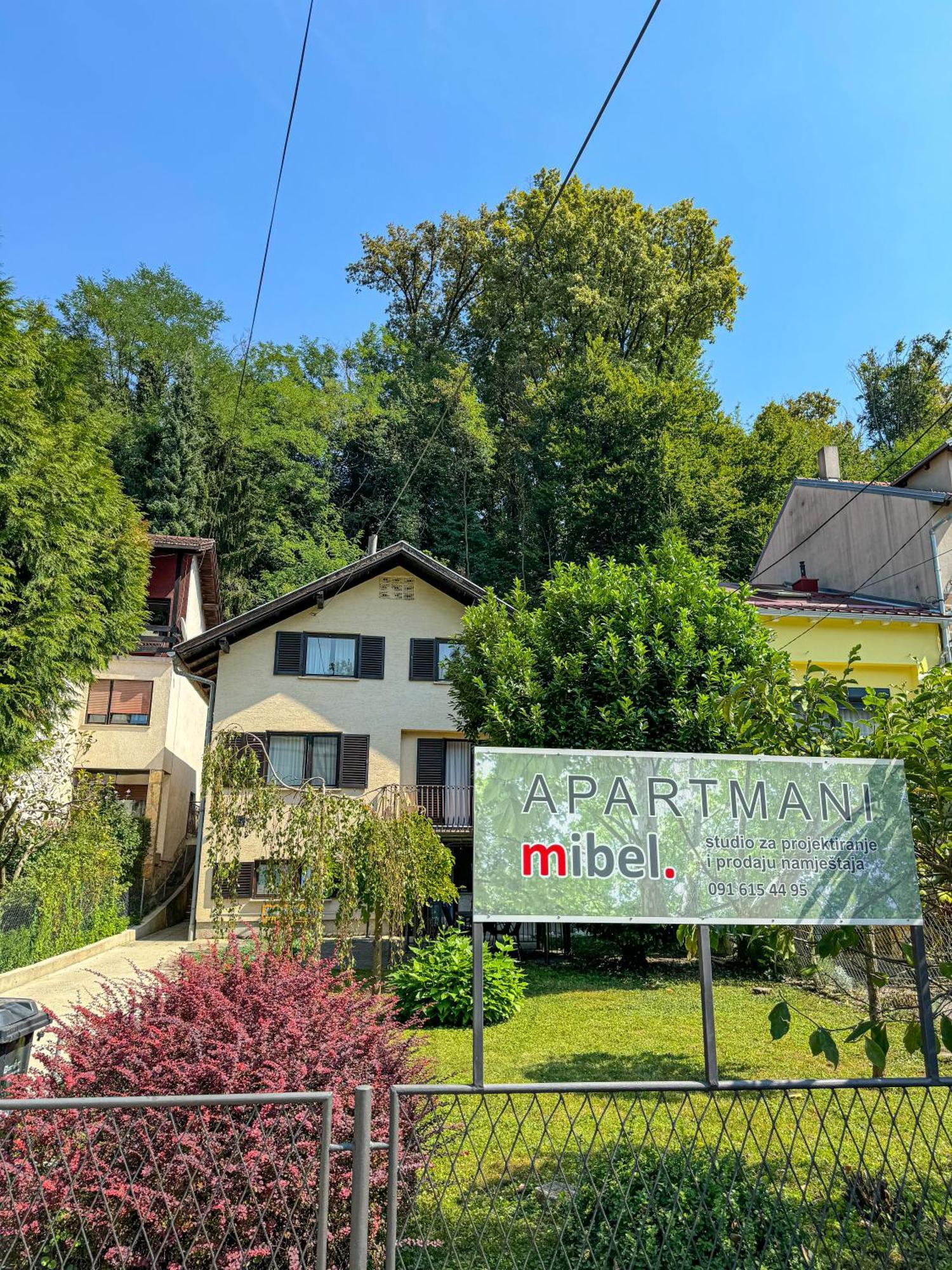 Apartman Mibel 萨格勒布 外观 照片